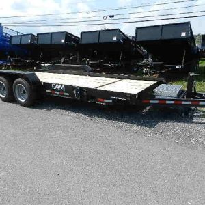 CAM Superline 7 x 21 Powered Split-Tilt Trailer Extra Wide Deck