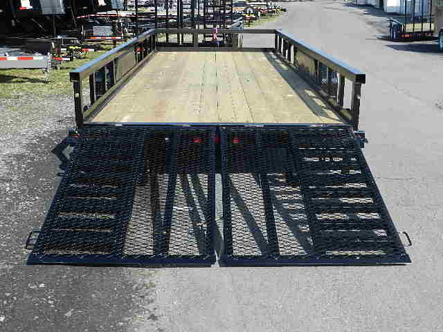 Big Tex 7 x 20 Heavy Duty Landscape Trailer Split Gate 2 Big Tex 7 x 20 Heavy Duty Landscape Trailer Split Gate - Image 2