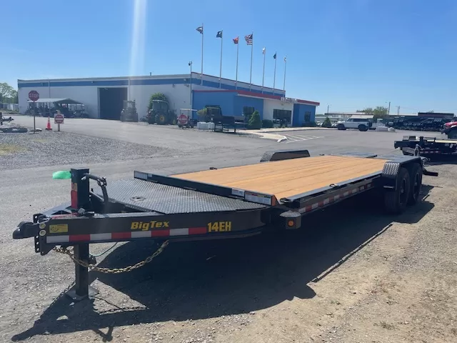 Big Tex 7 x 22 Low Profile Equipment Trailer Mega Ramps 4 Big Tex 7 x 22 Low Profile Equipment Trailer Mega Ramps - Image 4