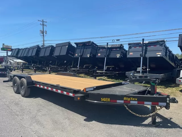Big Tex 7 x 22 Low Profile Equipment Trailer Mega Ramps 1 Big Tex 7 x 22 Low Profile Equipment Trailer – Mega Ramps