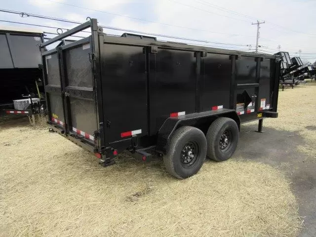 Big Tex 7 x 14 Gooseneck Dump Trailer Solid High Sides 6 Big Tex 7 x 14 Gooseneck Dump Trailer Solid High Sides - Image 6