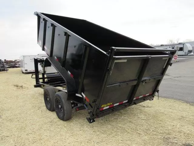 Big Tex 7 x 14 Gooseneck Dump Trailer Solid High Sides 7 Big Tex 7 x 14 Gooseneck Dump Trailer Solid High Sides - Image 7