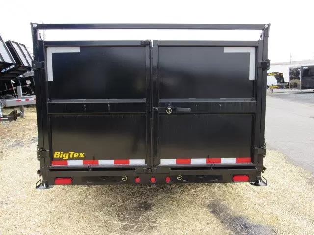 Big Tex 7 x 16 Gooseneck Dump Trailer Solid High Sides 9 Big Tex 7 x 16 Gooseneck Dump Trailer Solid High Sides - Image 9