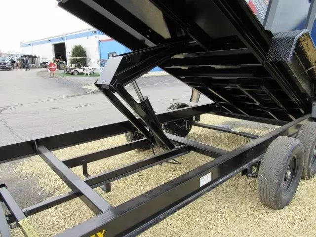 Big Tex 7 x 16 Gooseneck Dump Trailer Solid High Sides 2 Big Tex 7 x 16 Gooseneck Dump Trailer Solid High Sides - Image 2