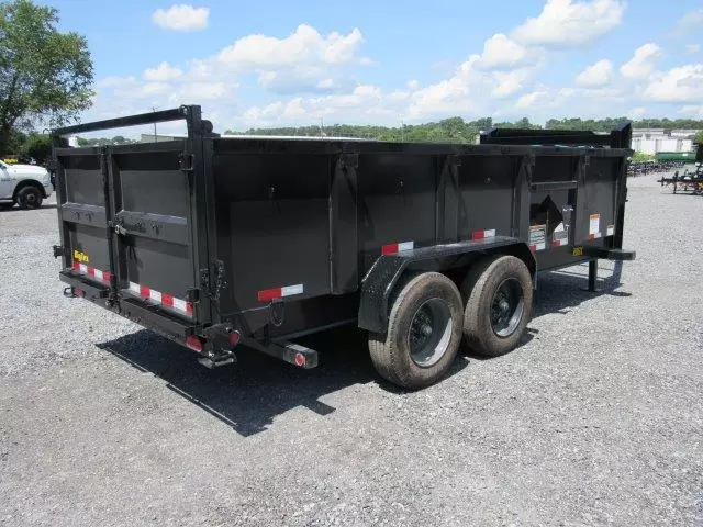 Big Tex 7 x 16 Gooseneck Dump Trailer 10K Axles 3 Big Tex 7 x 16 Gooseneck Dump Trailer 10K Axles - Image 3