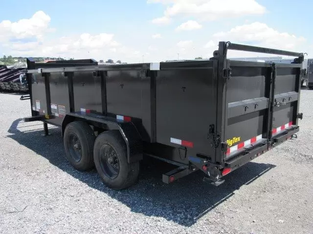 Big Tex 7 x 16 Gooseneck Dump Trailer 10K Axles 5 Big Tex 7 x 16 Gooseneck Dump Trailer 10K Axles - Image 5