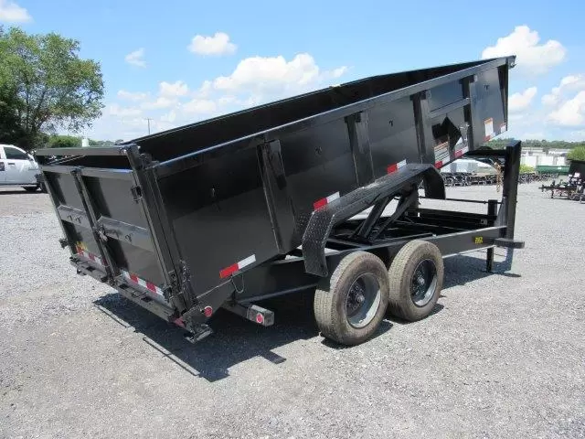 Big Tex 7 x 16 Gooseneck Dump Trailer 10K Axles 7 Big Tex 7 x 16 Gooseneck Dump Trailer 10K Axles - Image 7