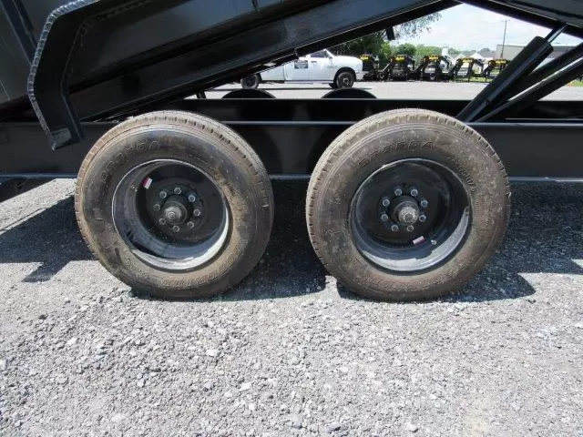 Big Tex 7 x 16 Gooseneck Dump Trailer 10K Axles 2 Big Tex 7 x 16 Gooseneck Dump Trailer 10K Axles - Image 2