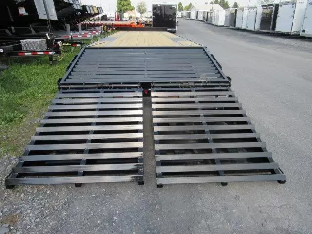 Big Tex 8.5 x 30 Deckover Equipment Trailer Mega Ramps 7 Big Tex 8.5 x 30 Deckover Equipment Trailer Mega Ramps - Image 7