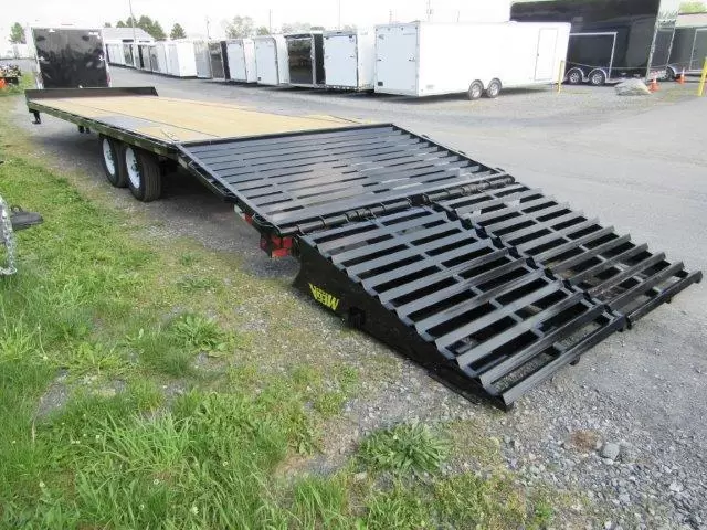 Big Tex 8.5 x 30 Deckover Equipment Trailer Mega Ramps 2 Big Tex 8.5 x 30 Deckover Equipment Trailer Mega Ramps - Image 2