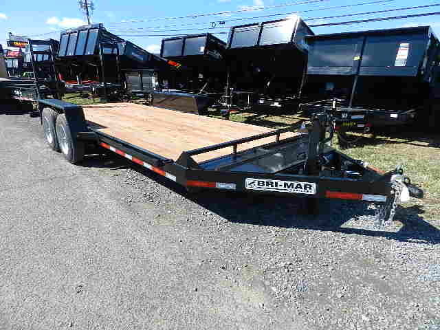 BWise 7 x 18 Heavy Duty Equipment Trailer Ladder Ramps 1 BWise 7 x 18 Heavy Duty Equipment Trailer – Ladder Ramps