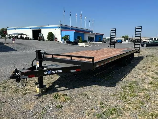 BWise 8.5 x 24 Deckover Equipment Trailer Ladder Ramps 4 BWise 8.5 x 24 Deckover Equipment Trailer Ladder Ramps - Image 4
