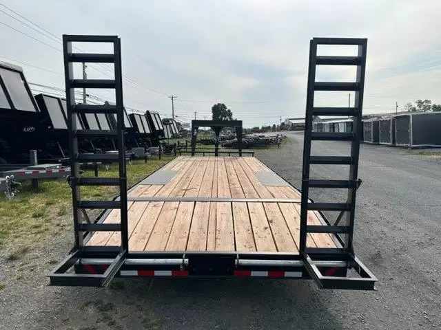 BWise 8.5 x 24 Gooseneck Equipment Trailer Ladder Ramps 6 BWise 8.5 x 24 Gooseneck Equipment Trailer Ladder Ramps - Image 6
