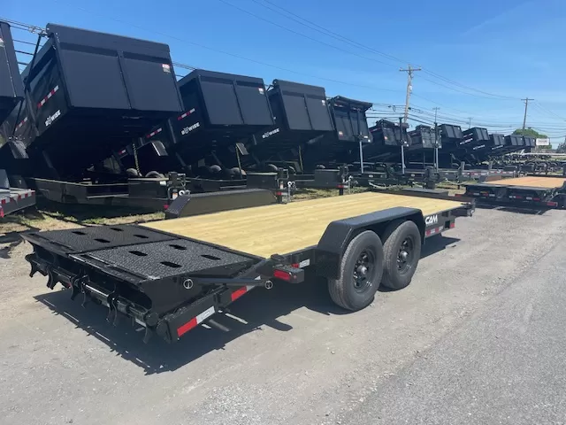 CAM Superline 7 x 20 Equipment Trailer Super Ramps Item 3 CAM Superline 7 x 20 Equipment Trailer Super Ramps Item - Image 3