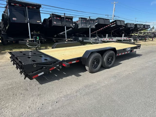 CAM Superline 7 x 22 Equipment Trailer Super Ramps 4 CAM Superline 7 x 22 Equipment Trailer Super Ramps - Image 4