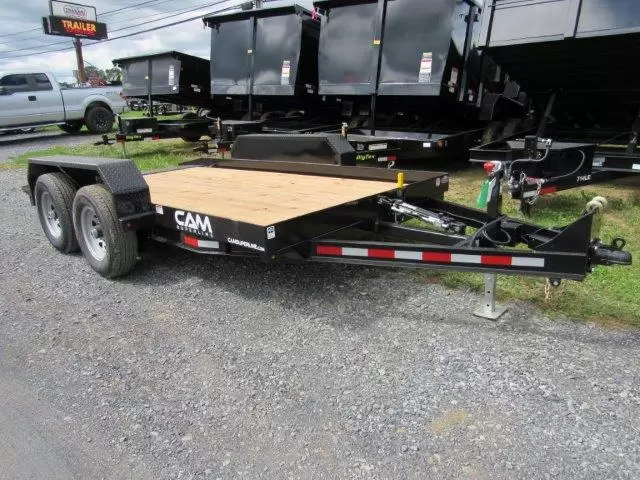 CAM Superline 7 x 14 Equipment Trailer Full Tilt Deck 1 CAM Superline 7 x 14 Equipment Trailer – Full Tilt-Deck