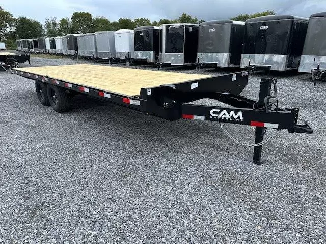 CAM Superline 8.5 x 22 Deckover Equipment Trailer Slide Out Ramps 1 CAM Superline 8.5 x 22 Deckover Equipment Trailer – Slide Out Ramps