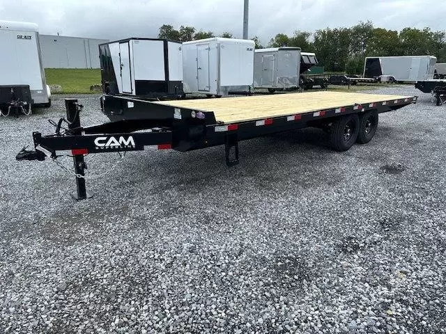 CAM Superline 8.5 x 22 Deckover Equipment Trailer Slide Out Ramps 8 CAM Superline 8.5 x 22 Deckover Equipment Trailer Slide Out Ramps - Image 8