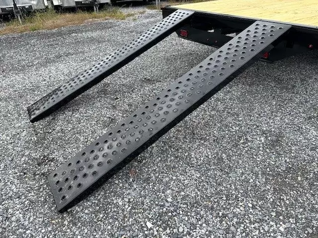 CAM Superline 8.5 x 22 Deckover Equipment Trailer Slide Out Ramps 6 CAM Superline 8.5 x 22 Deckover Equipment Trailer Slide Out Ramps - Image 6