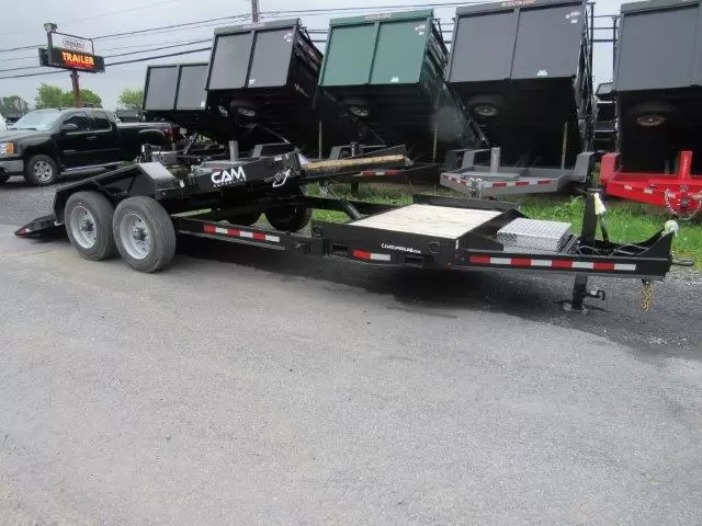 CAM Superline 7 x 20 Equipment Trailer Split Tilt 6 CAM Superline 7 x 20 Equipment Trailer Split Tilt - Image 6