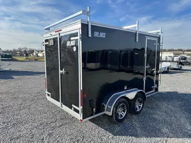 Car Mate 7 x 12 Enclosed Cargo Trailer – Contractor Package 4 Car Mate 7 x 12 Enclosed Cargo Trailer