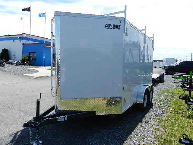 Car Mate 7 x 12 V-Nose Enclosed Trailer 2 Car Mate 7 x 12 V-Nose Enclosed Trailer