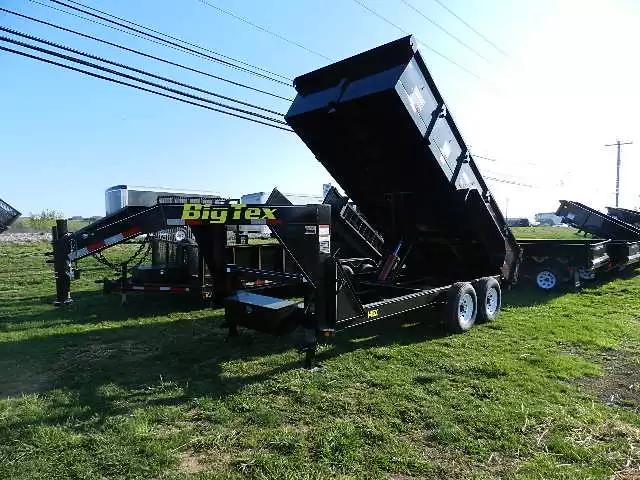 Big Tex 7 x 16 Gooseneck Dump Trailer 12 Big Tex 7 x 16 Gooseneck Dump Trailer - Image 12