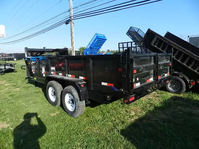 Big Tex 7 x 16 Gooseneck Dump Trailer 2 Big Tex 7 x 16 Gooseneck Dump Trailer - Image 2