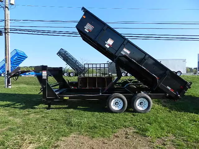 Big Tex 7 x 16 Gooseneck Dump Trailer 3 Big Tex 7 x 16 Gooseneck Dump Trailer - Image 3