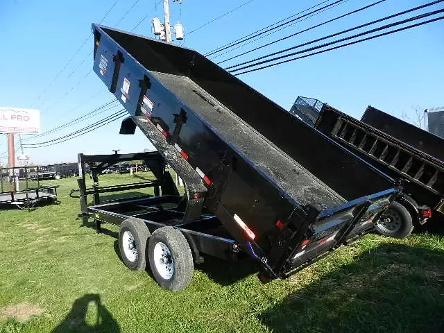 Big Tex 7 x 16 Gooseneck Dump Trailer 4 Big Tex 7 x 16 Gooseneck Dump Trailer - Image 4