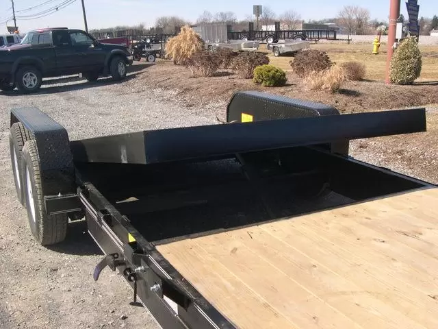 Big Tex 7 x 22 Equipment Trailer Split Tilt Deck 3 Big Tex 7 x 22 Equipment Trailer Split Tilt Deck - Image 3