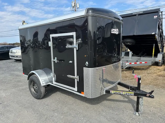 Ding and Dent Carry-On 5 x 10 Enclosed Cargo Trailer Ramp Door 1 Ding and Dent Carry-On 5 x 10 Enclosed Cargo Trailer Ramp Door