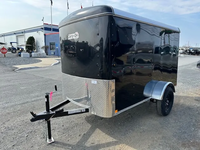Ding and Dent Carry-On 5 x 10 Enclosed Cargo Trailer Ramp Door 4 Ding and Dent Carry-On 5 x 10 Enclosed Cargo Trailer Ramp Door - Image 4