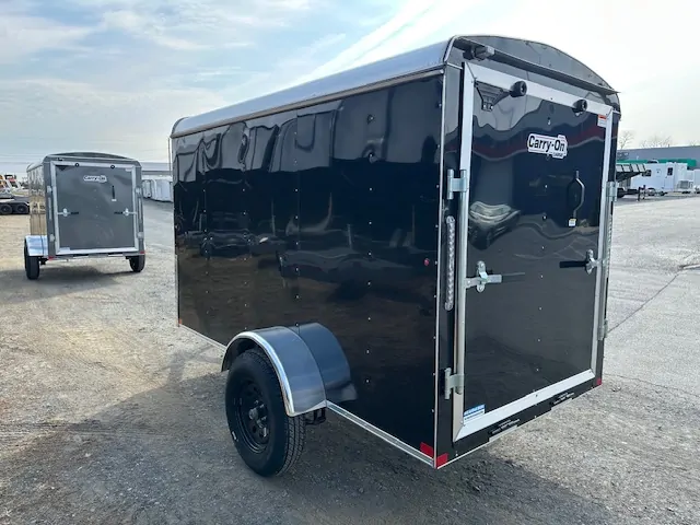 Ding and Dent Carry-On 5 x 10 Enclosed Cargo Trailer Ramp Door 6 Ding and Dent Carry-On 5 x 10 Enclosed Cargo Trailer Ramp Door - Image 6