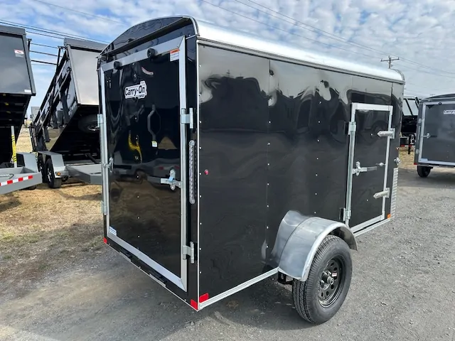 Ding and Dent Carry-On 5 x 10 Enclosed Cargo Trailer Ramp Door 7 Ding and Dent Carry-On 5 x 10 Enclosed Cargo Trailer Ramp Door - Image 7