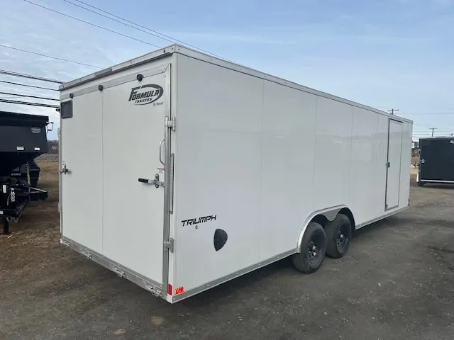 Formula 8.5 x 24 Aluminum Enclosed Car Hauler – V Nose 5 Formula 8.5 x 24 Aluminum Enclosed Car Hauler – V Nose - Image 5