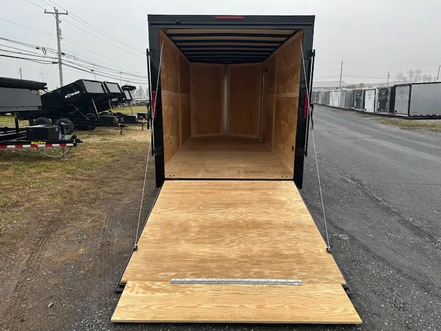Homesteader 7 x 16 V-Nose Enclosed Cargo Trailer – Black Trim 8 Homesteader 7 x 16 V-Nose Enclosed Cargo Trailer – Black Trim - Image 8
