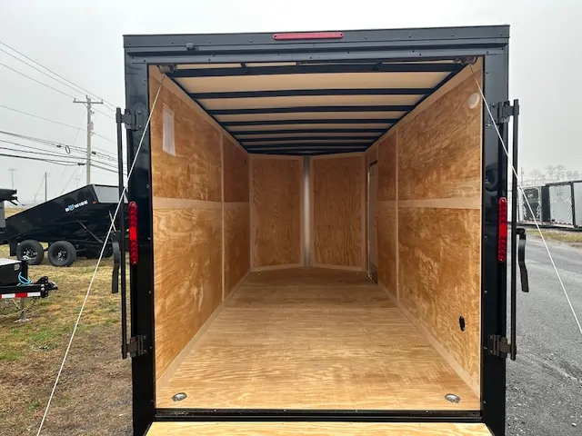 Homesteader 7 x 16 V-Nose Enclosed Cargo Trailer – Black Trim 9 Homesteader 7 x 16 V-Nose Enclosed Cargo Trailer – Black Trim - Image 9