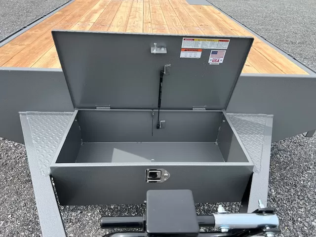 BWise 8 x 24 Deckover Equipment Trailer Full Width Ramps 2 BWise 8 x 24 Deckover Equipment Trailer Full Width Ramps - Image 2