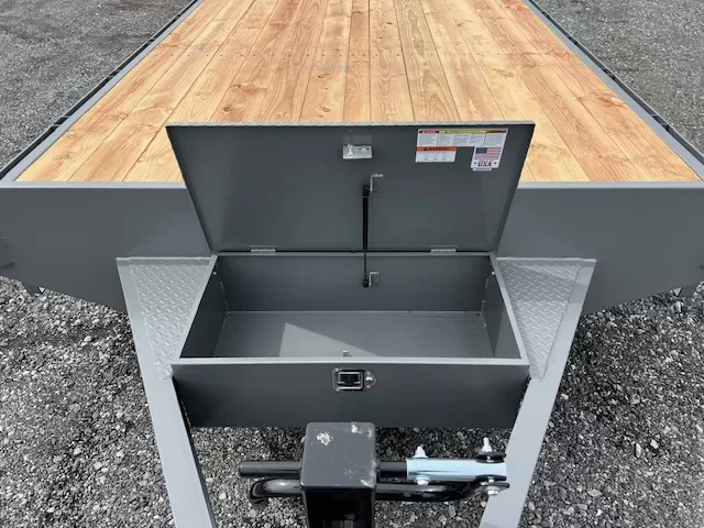 BWise 8 x 28 Deckover Equipment Trailer Full Width Ramps 3 BWise 8 x 28 Deckover Equipment Trailer Full Width Ramps - Image 3