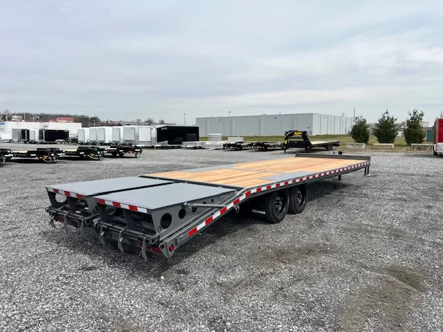 BWise 8 x 28 Deckover Equipment Trailer Full Width Ramps 6 BWise 8 x 28 Deckover Equipment Trailer Full Width Ramps - Image 6