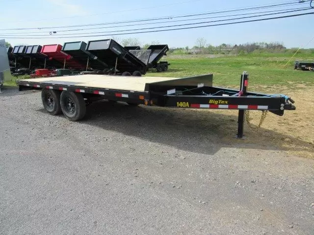 Big Tex 102″ x 16′ Deckover Equipment Trailer Slide Out Ramps 1 Big Tex 102″ x 16′ Deckover Equipment Trailer Slide Out Ramps