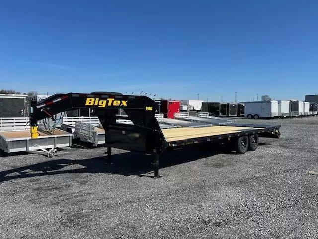 Big Tex 8.5 x 25 Gooseneck Equipment Trailer 1 Big Tex 8.5 x 25 Gooseneck Equipment Trailer
