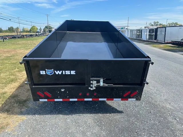 BWise 7 x 16 Deckover Dump Trailer Fold Down Sides 4 BWise 7 x 16 Deckover Dump Trailer Fold Down Sides - Image 4