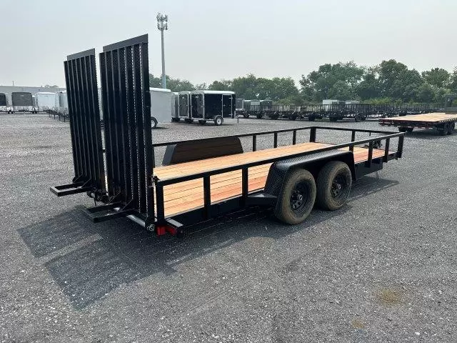 BWise 7 x 18 Equipment Trailer – Split Landscape Ramp 5 BWise 7 x 18 Equipment Trailer – Split Landscape Ramp - Image 5
