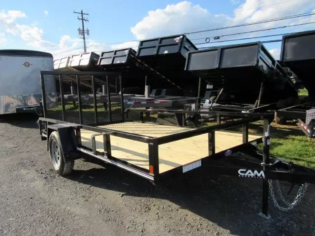 Cam Superline 7 x 12 Landscape Utility Trailer – Rear Landscape Gate 1 Cam Superline 7 x 12 Landscape Utility Trailer – Rear Landscape Gate