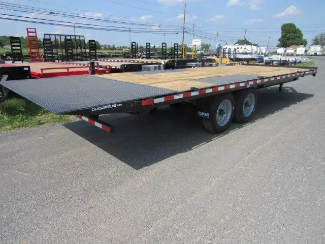 CAM Superline 8 x 24 Deckover Equipment Trailer Power Split Tilt 2 CAM Superline 8 x 24 Deckover Equipment Trailer Power Split Tilt - Image 2