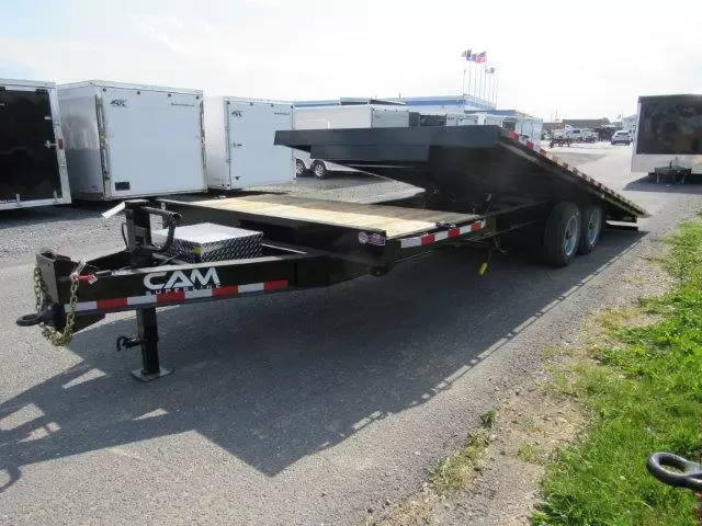 CAM Superline 8 x 24 Deckover Equipment Trailer Power Split Tilt 4 CAM Superline 8 x 24 Deckover Equipment Trailer Power Split Tilt - Image 4