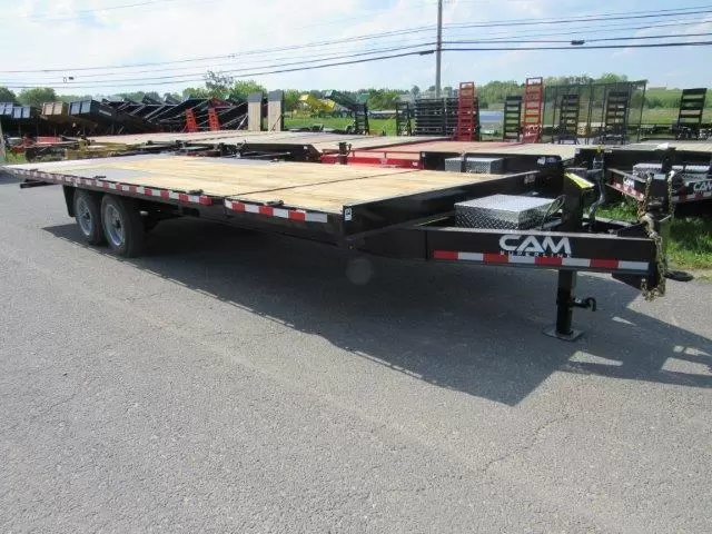 CAM Superline 8 x 24 Deckover Equipment Trailer Power Split Tilt 1 CAM Superline 8 x 24 Deckover Equipment Trailer Power Split Tilt