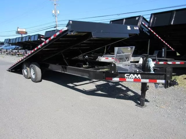 CAM Superline 8 x 24 Equipment Trailer Powered Full Tilt 1 CAM Superline 8 x 24 Equipment Trailer Powered Full Tilt